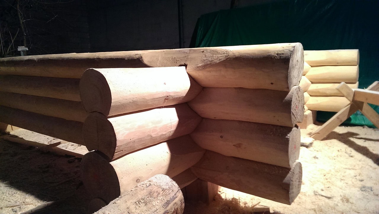 natural stem house, garden shed, log house, build by yourself, wood, tribes