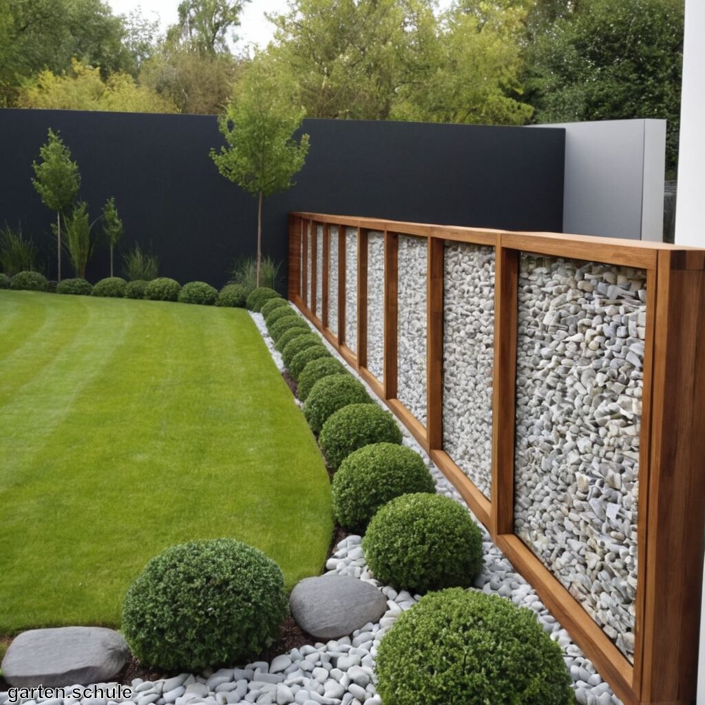 Die besten Alternativen zum Gabionen Zaun