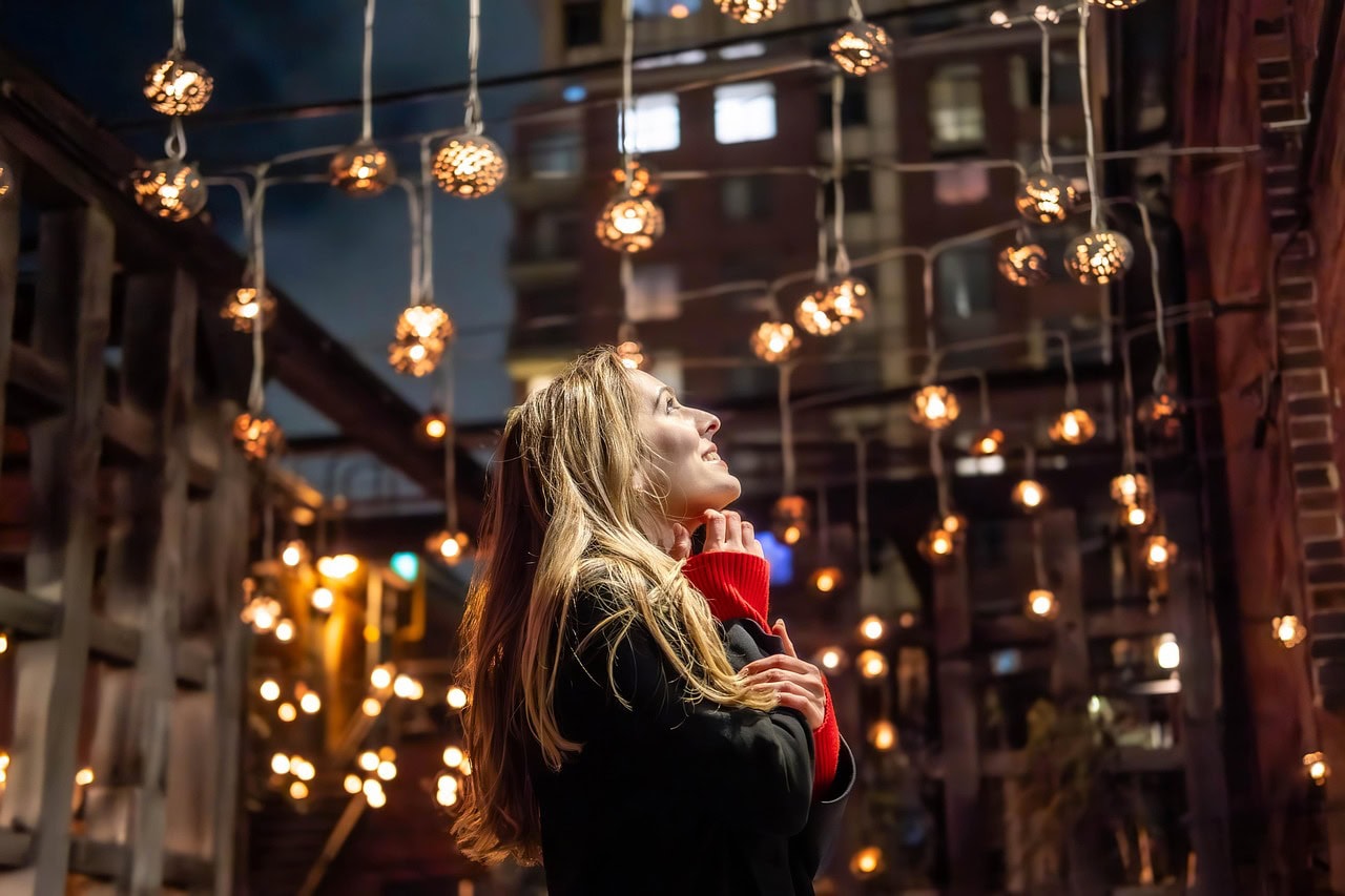 woman, lights, fashion, model, lifestyle, vintage, vibe, stylist, lighting, lantern