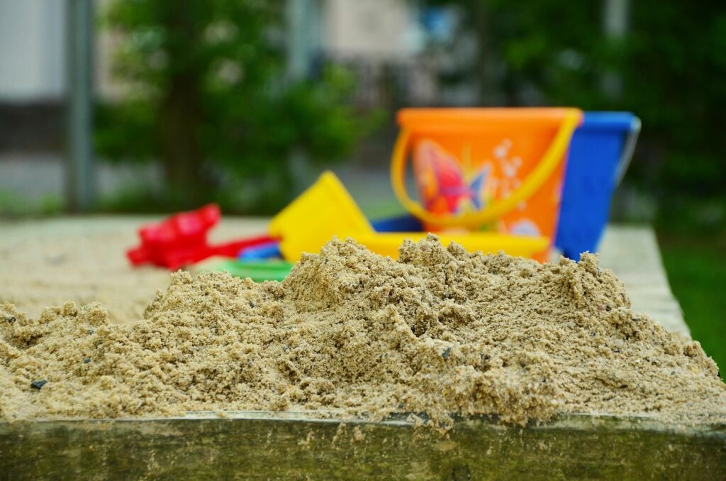 Sandmenge Sandkasten Rechner
