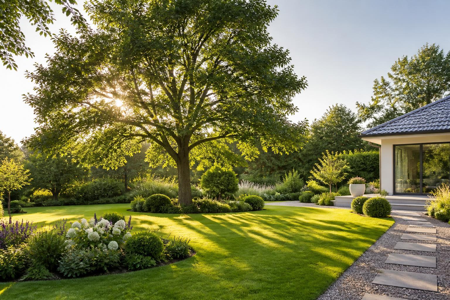 Wie ein einzelner Baum den gesamten Garten verändert