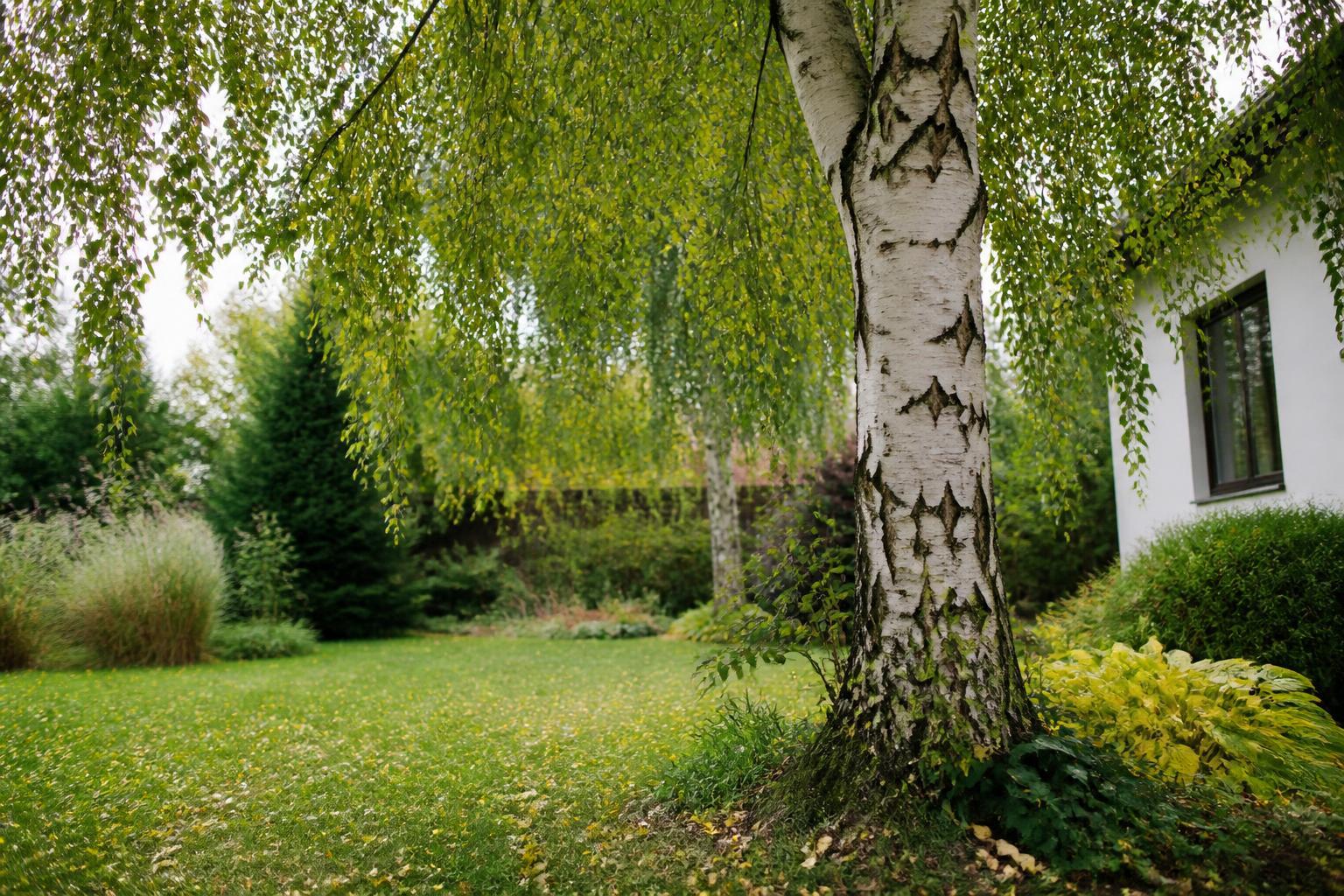 Birke im Garten: Nachteile, die du vor dem Pflanzen kennen solltest