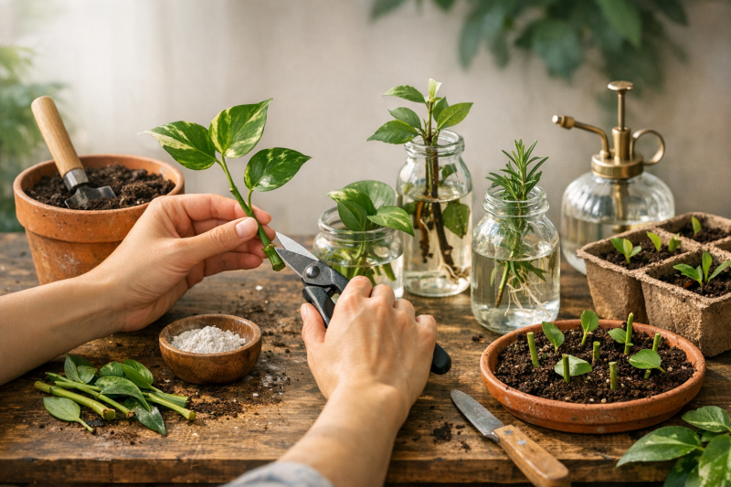 Grundlagen der Stecklingsvermehrung