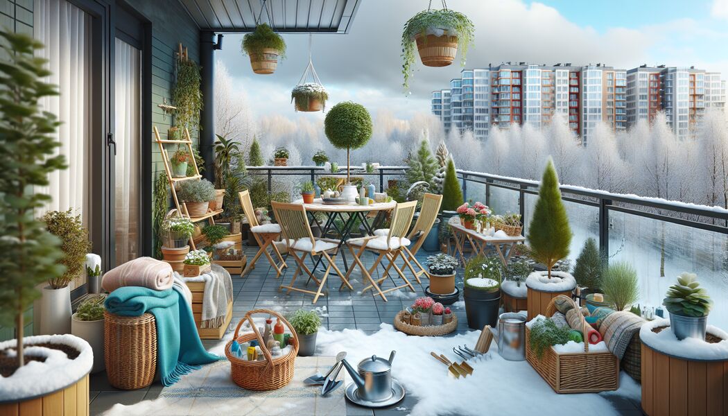 Garten- & Balkonpflege vor dem Winter: So schützt du Pflanzen, Böden und Möbel richtig